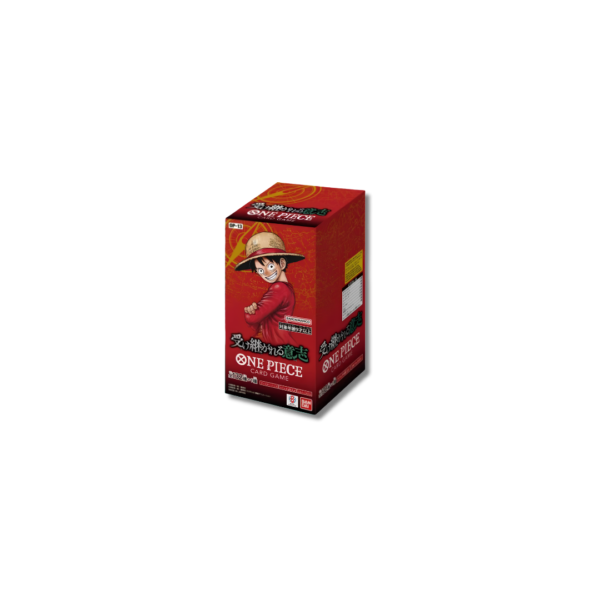 Caja sellada Booster Box One Piece Card Game OP-13 versión japonesa vista frontal.