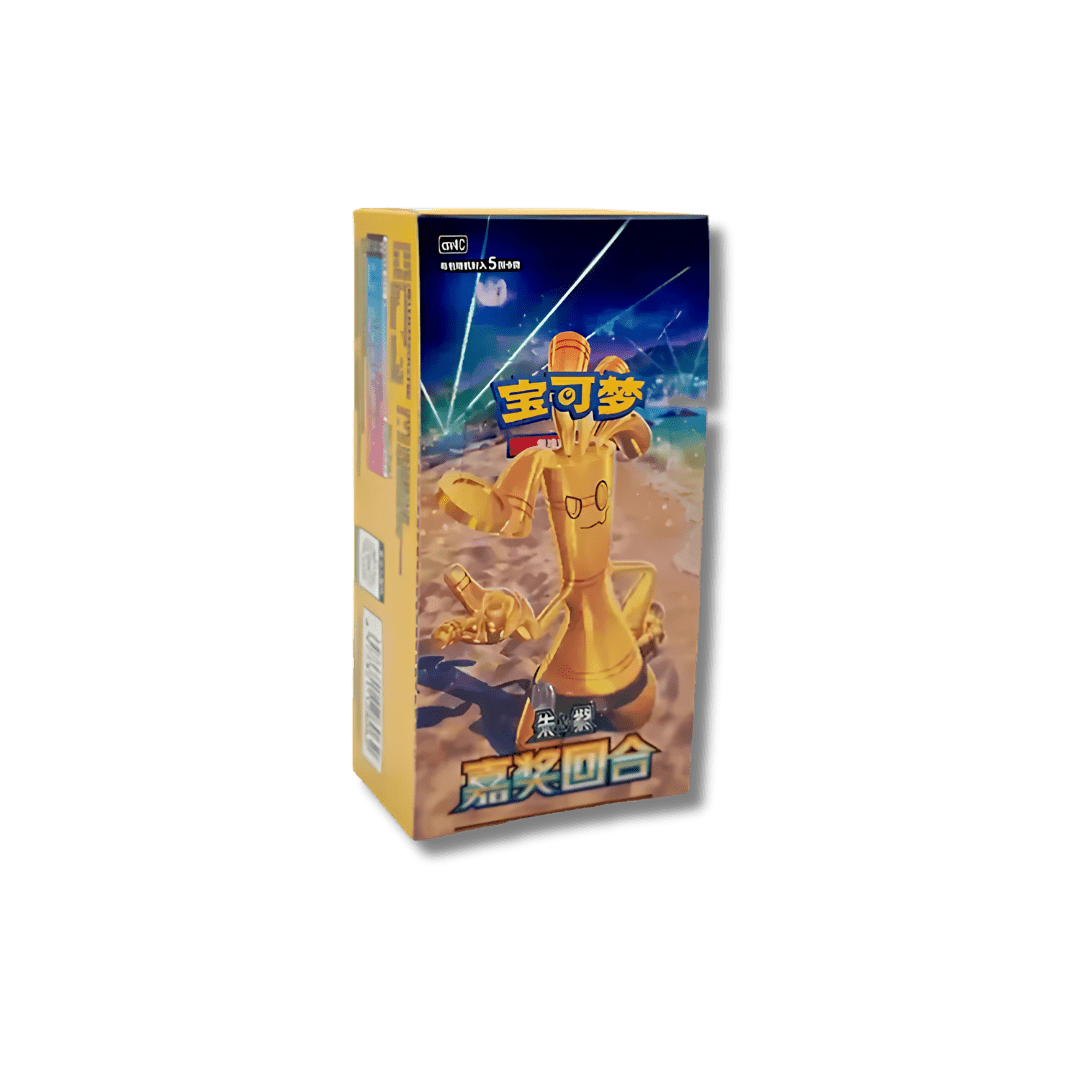 Caja sellada booster box Pokémon TCG Bonus Round Gholdengo (CSV4C) edición china cartas coleccionables Venezuela.