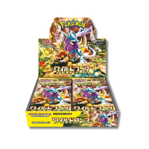Caja de sobres exhibicion display booster box Pokémon TCG Wild Force sv5K japonesa Hobby Zone Venezuela.