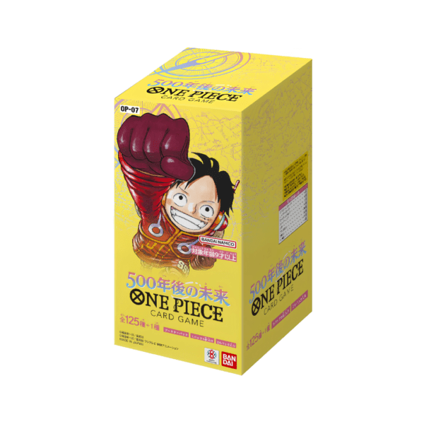Caja sellada Booster Box One Piece TCG 500 Years in the Future OP-07 version japonesa.