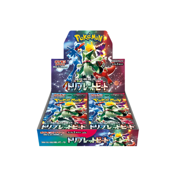 Caja sellada Booster Box Pokémon TCG Triplet Beat SV1a versión japonesa.