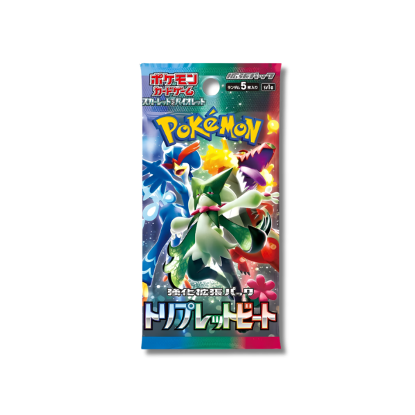Sobre individual sellado Pokémon TCG Triplet Beat SV1a versión japonesa.