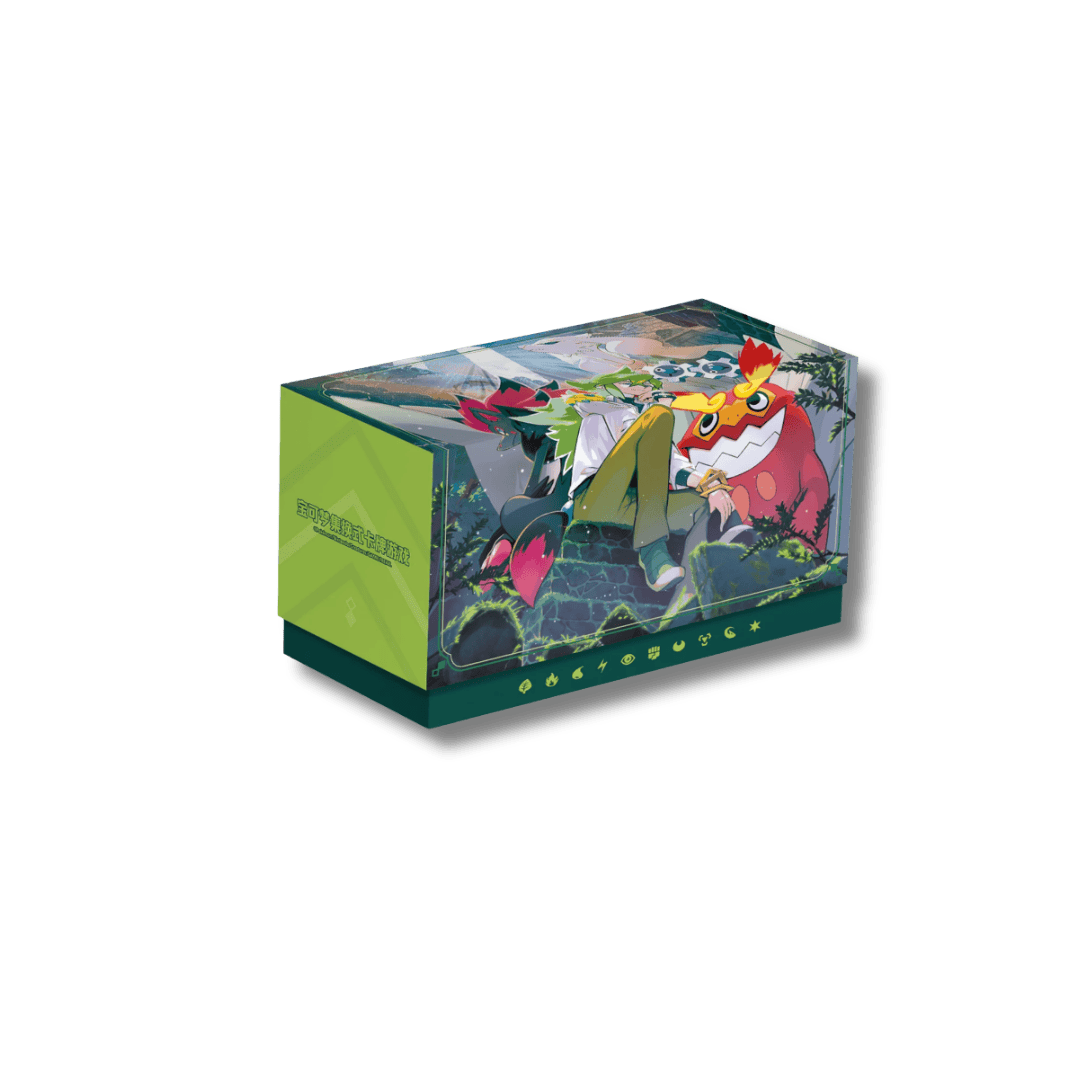 Caja de almacenamiento Pokémon TCG Premium Storage Box Entrenadores versión china.