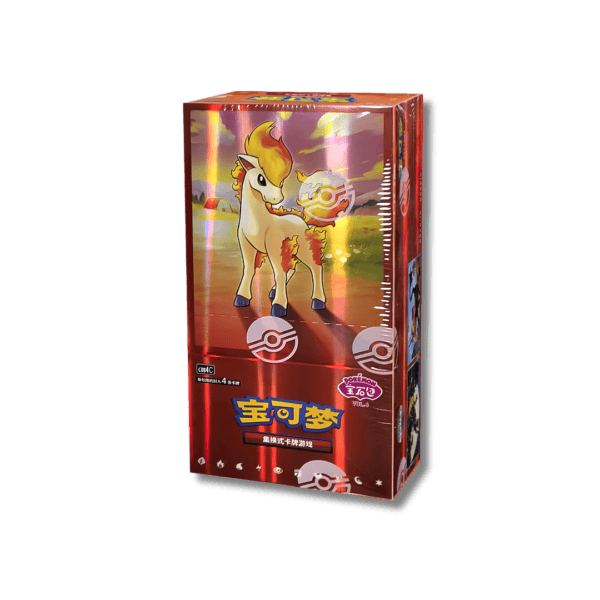 Caja Display Box Pokémon TCG Gem Pack Vol 4 Ponyta versión china.